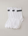 Paquete Calcetines Blancos,BLANCO